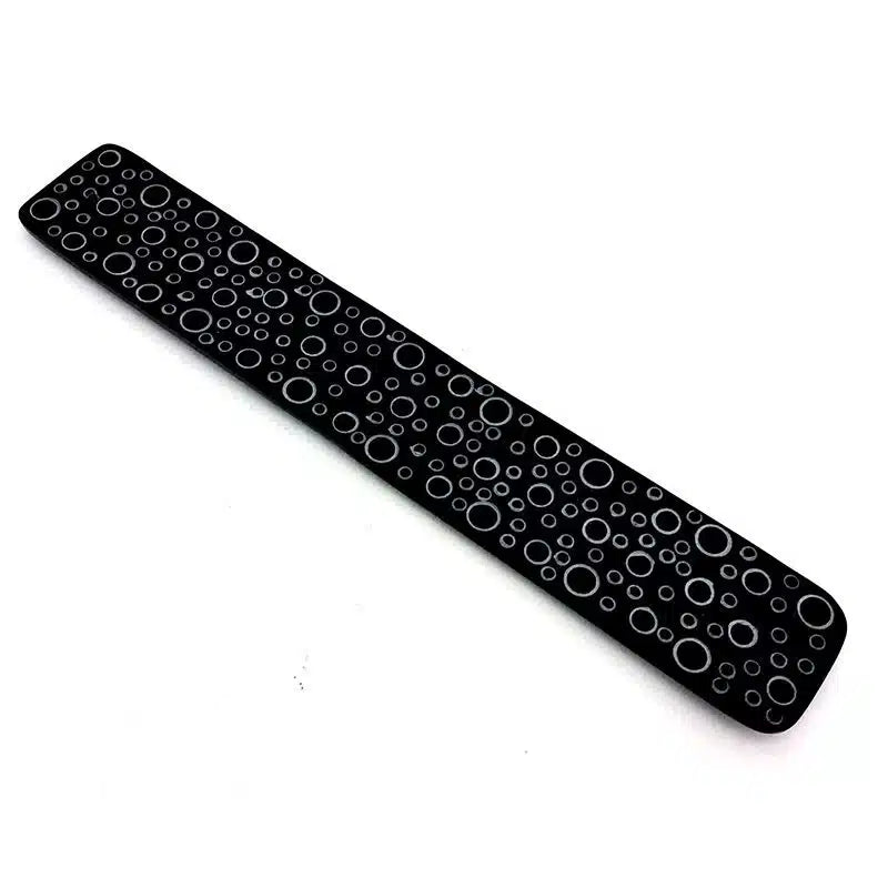 Black Stone Flat Ash Catcher CIRCLES