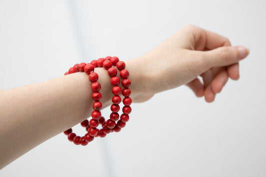 Red Howlite