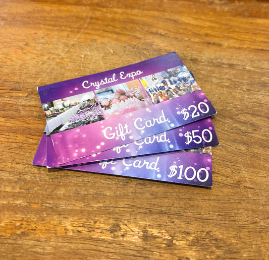 Gift Card Crystal Expo