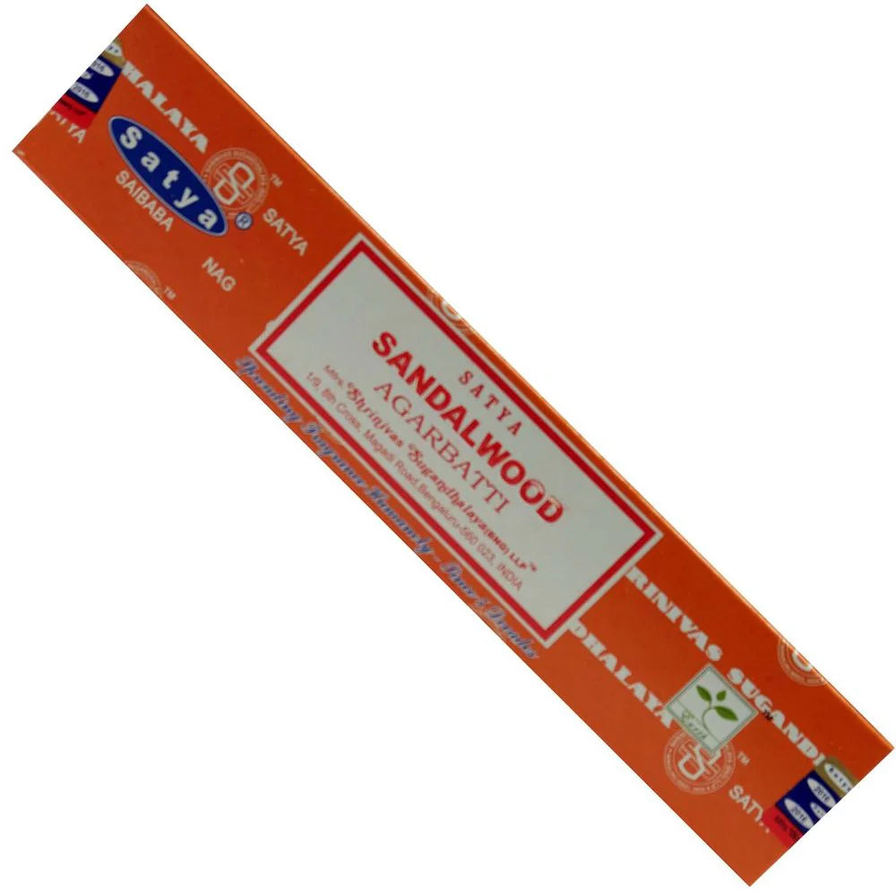Satya Incense SANDALWOOD 15g BOX