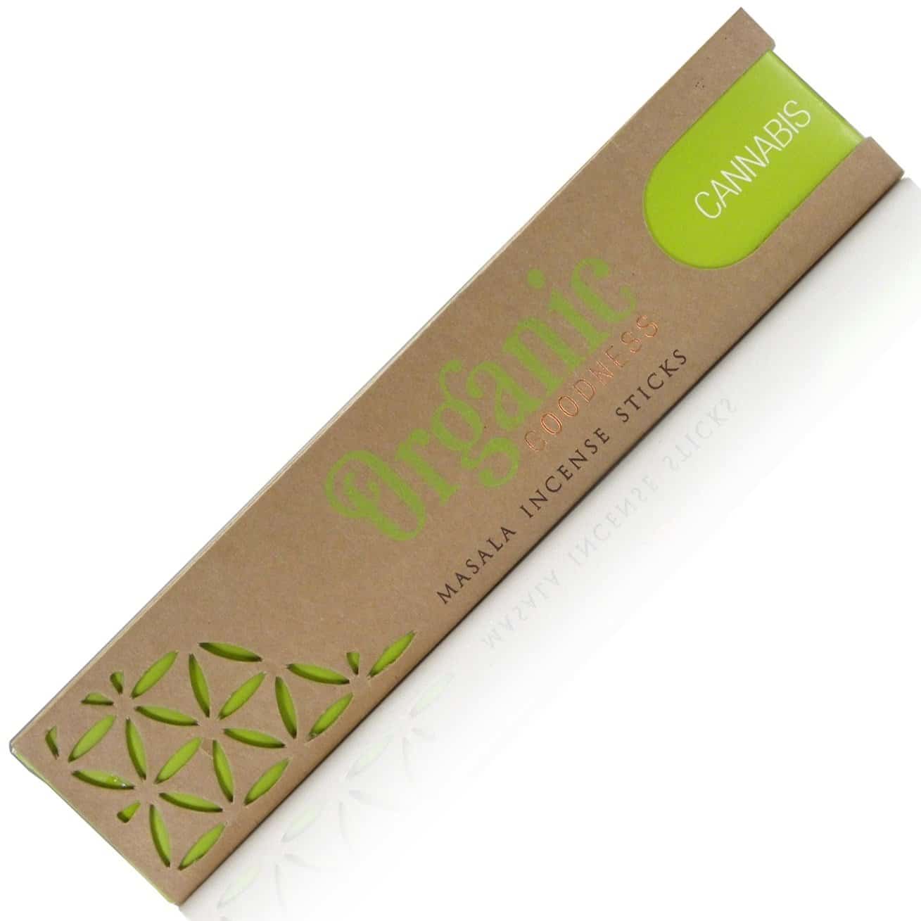 ORGANIC Goodness Masala Incense CANNABIS 15g BOX